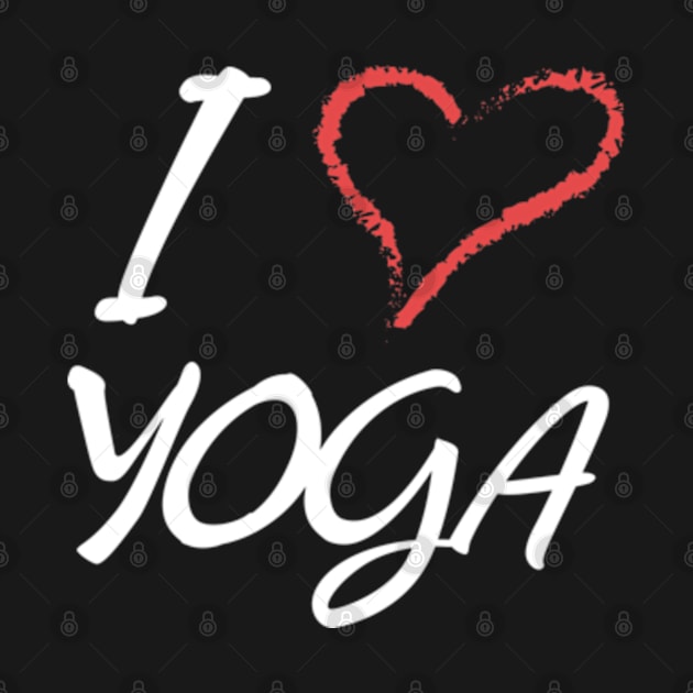 I Love Yoga by deadright