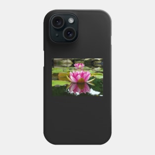 Water Lilies And A Time To Reflect Phone Case