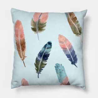 Boho Feathers Pillow