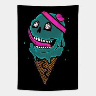 TEAL Skull Cone Tapestry