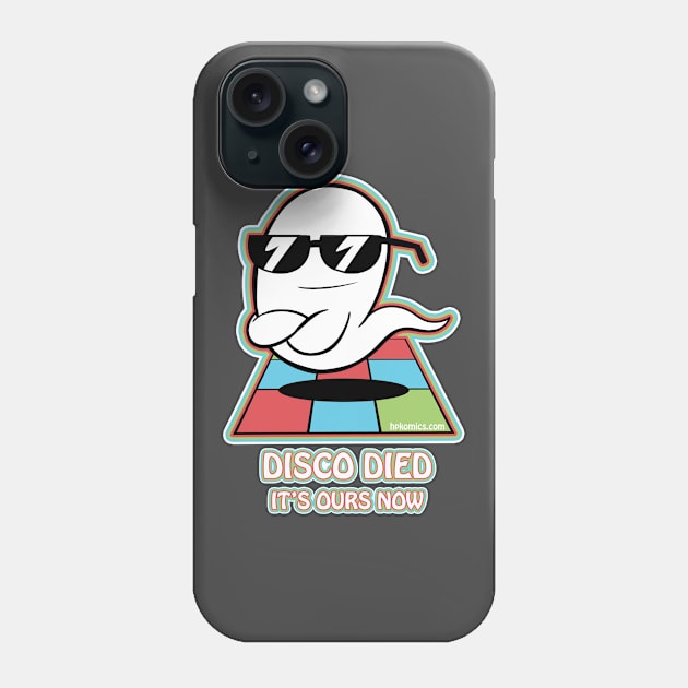 Disco Ghost Phone Case by hpkomic