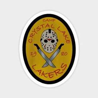 Camp Crystal Lake Lakers Magnet