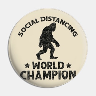 Social Distancing | World Champion Pin