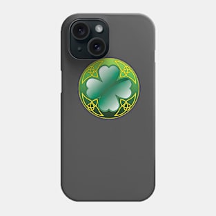 Celtic Shamrock 2 Phone Case