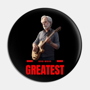 Greatest Bob Weir Pin