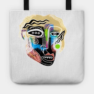 ABSTRACT FACE Tote