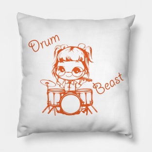 Drum Beast Pillow