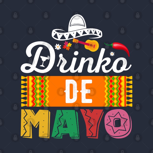 drinko de may on cinco de mayo, funny drinking gift idea for him and her by BestCatty 