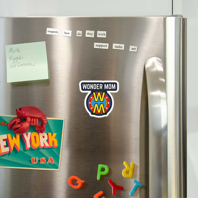 Wonder Mom Parody Logo by Stylecombinator