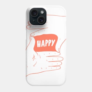 Happy T-shirt Phone Case