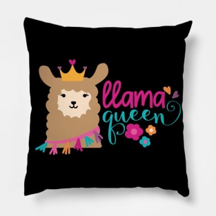 Cool Llama Queen Design Pillow