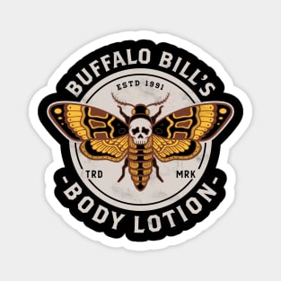 Buffalo Bill's Body Lotion - Vintage Distressed Horror Magnet