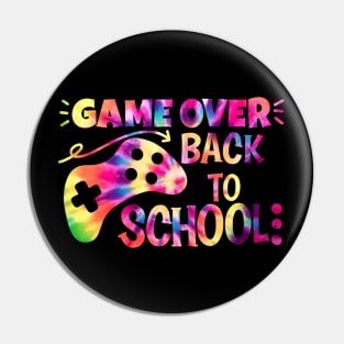 Game Over Back To School, First Day Of School Outfit Pin