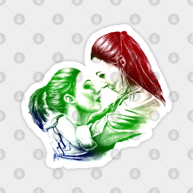 Rainbow WayHaught #2 Magnet by CriSan