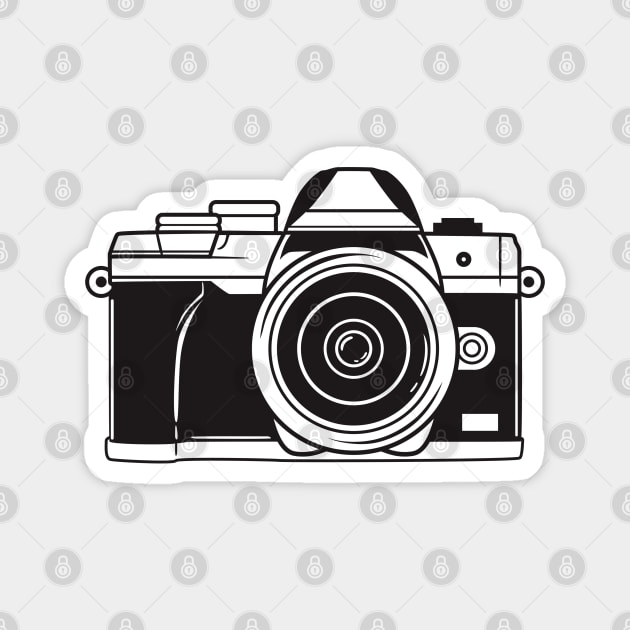 Camera Photography Lover Magnet by pmuirart