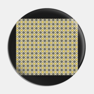 Abstract grey and yellow rhombus Pin