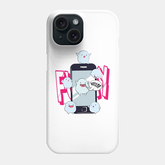 Giggle with the Gang warawara Phone Case by AnnA production