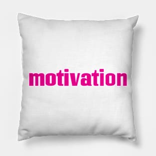 Motivation Pillow