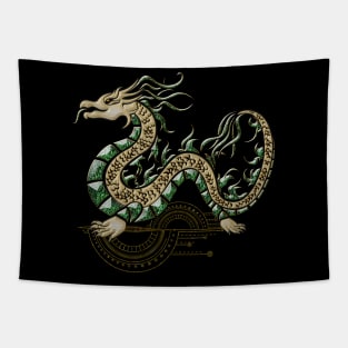 Wonderful elegant asian dragon Tapestry