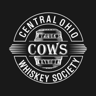 COWS Barrel Logo White T-Shirt