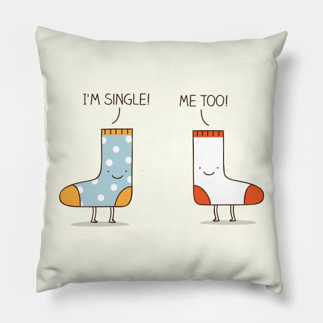 Single Pillow by milkyprint