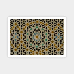 Morocco Islamic tile pattern 3 Magnet