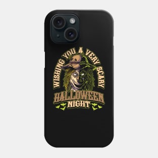 Halloween - Scarecrow Illustration Phone Case