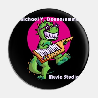 Keytar Dino with Studio Name Pin