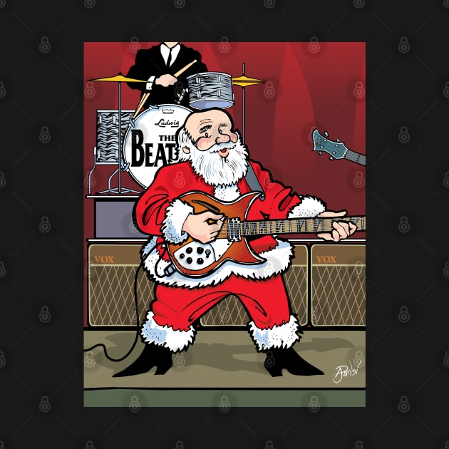 Backbeat Santa by Parisi Studios