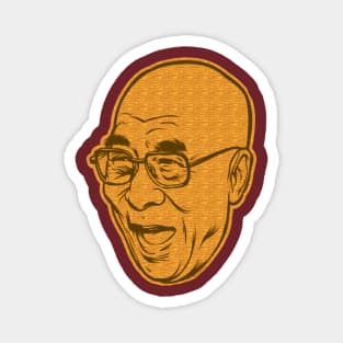 Dalai Lama XIV Laughing Magnet