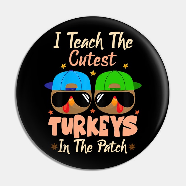 Thanksgiving Teacher Pre K Teacher Kindergarten Teacher SPED Pin by dounjdesigner