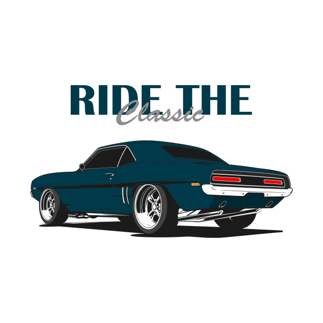 Muscle Car American Car by masjestudio