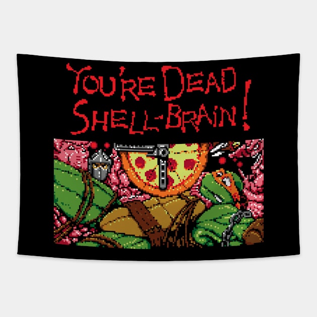 Turtle Gaiden Tapestry by CoDDesigns