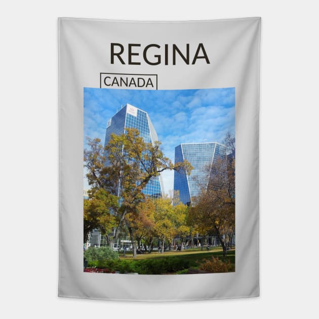 Regina Saskatchewan Canada Gift for Canadian Canada Day Present Souvenir T-shirt Hoodie Apparel Mug Notebook Tote Pillow Sticker Magnet Tapestry by Mr. Travel Joy