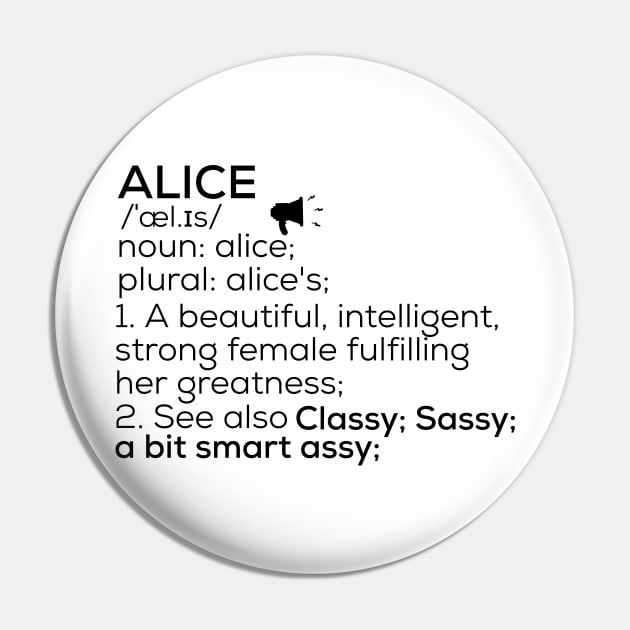 Alice Name Definition Alice Female Name Pin by TeeLogic