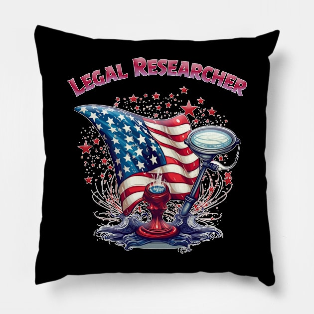 Legal Researcher Pillow by AssoDesign