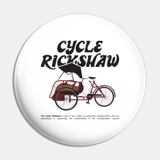 Cycle Rickshaw Pin