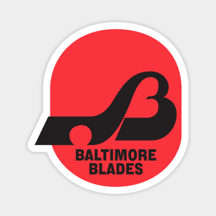 Retro Hockey - WHA - Baltimore Blades Hockey Team Magnet