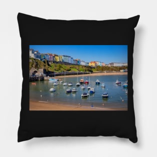 Tenby Harbour, Pembrokeshire Pillow