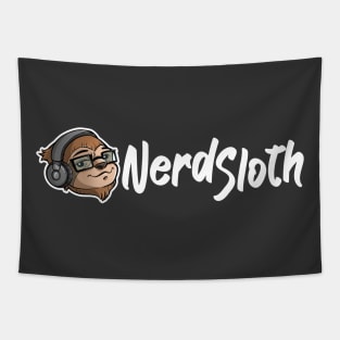 NerdSloth Logo Tapestry
