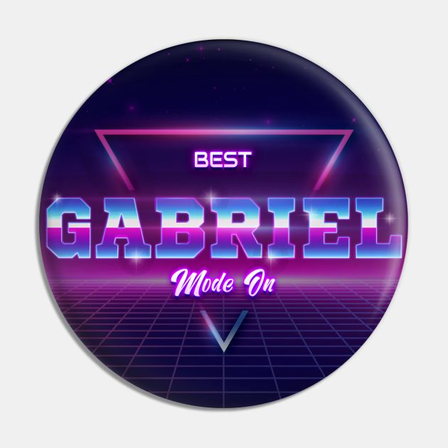 Best Gabriel Name Pin by Usea Studio