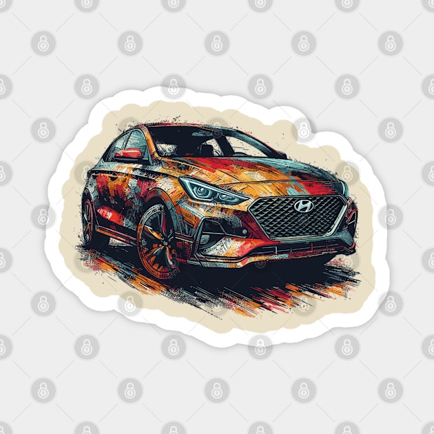 Hyundai I30 Magnet by Vehicles-Art