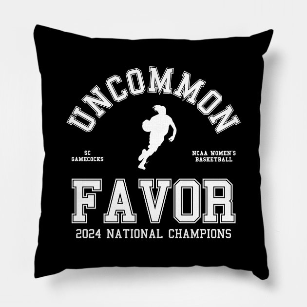 Dawn Staley, Uncommon Favor Pillow by VIQRYMOODUTO