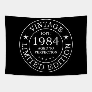 1984 birthday shirt, vintage limited edition 1984 design Tapestry