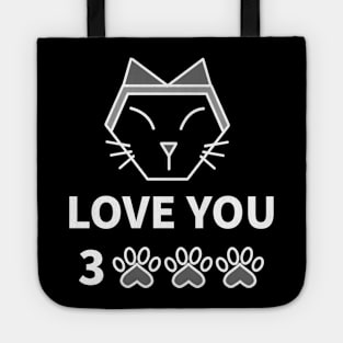CATS LOVE YOU 3000 Tote