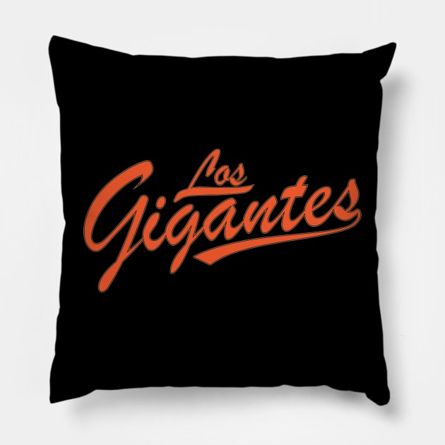 Los Gigantes Pillow by Nagorniak