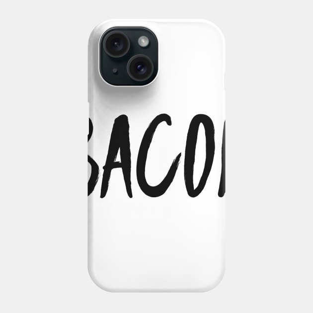 bacon Phone Case by GMAT
