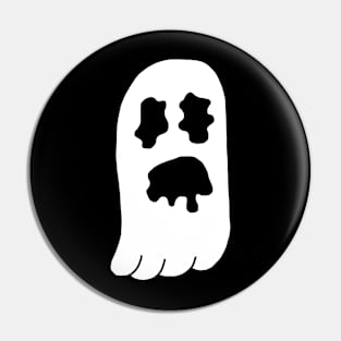 Trippy Ghost Friend Pin