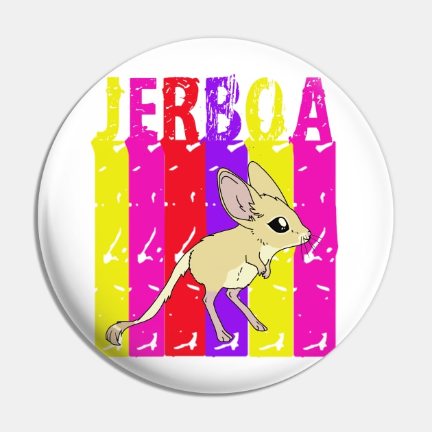 Jerboa Rainow - cute fluffy animal Pin by DesignsBySaxton