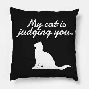 Furry Judgment Pillow